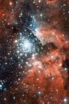 星际漫游者重制版封面,宇宙星云背景,史诗感强